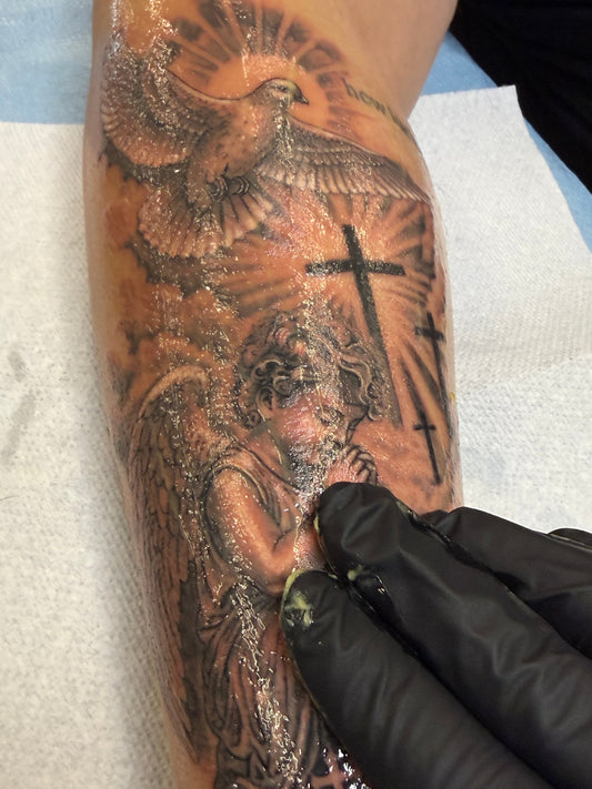 How Much Tattoo Balm Should You Use? (Avoid Over Moisturizing Your Tattoo)